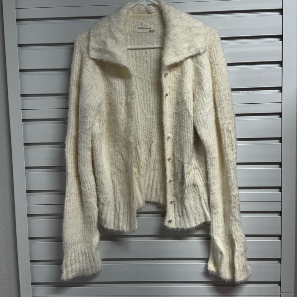 Anthropologie White Women's Sweater